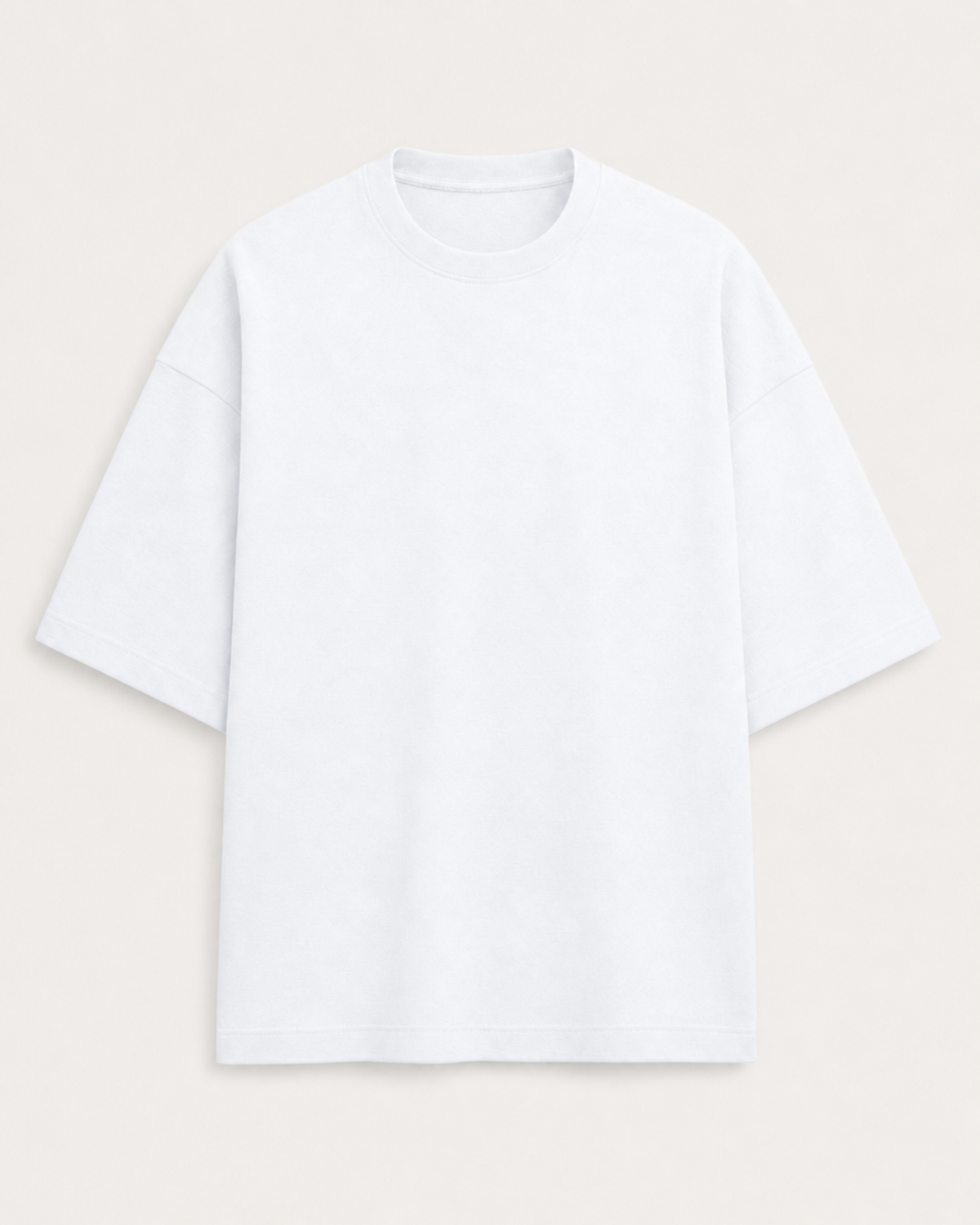 Oversized Fit Basic Heavyweight T Shirt