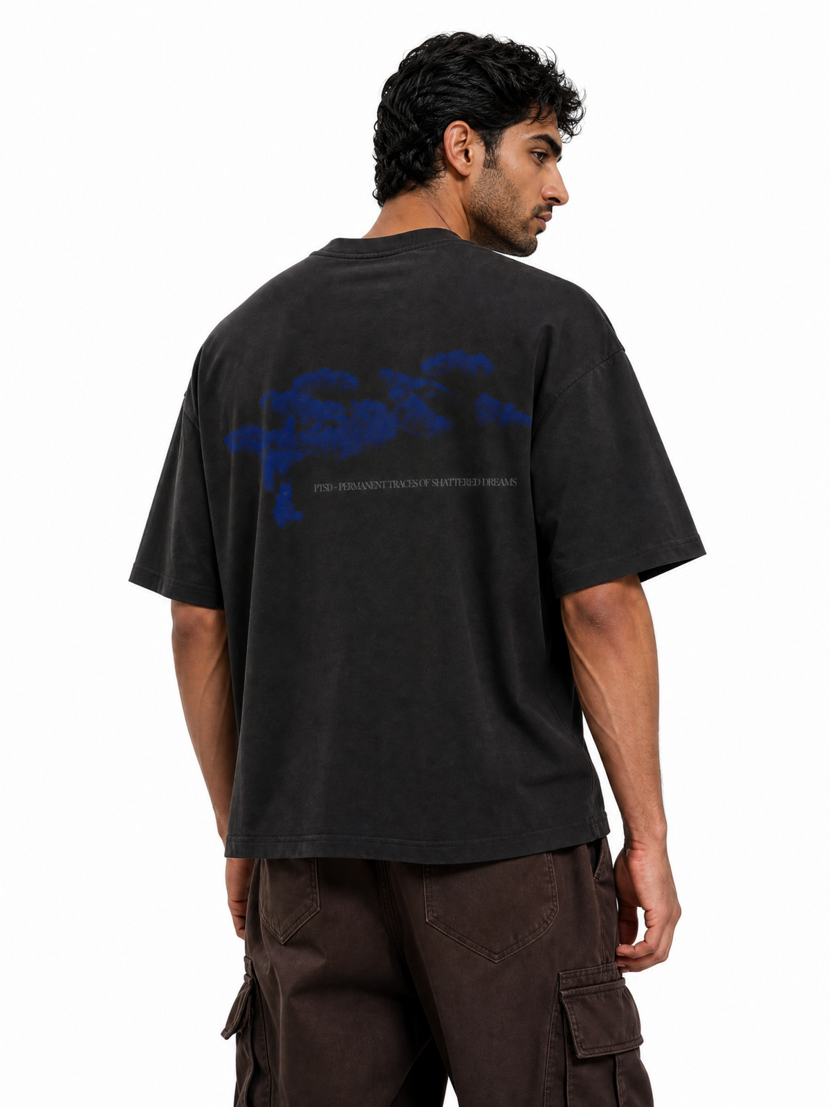 Oversized Fit Printed T shirt