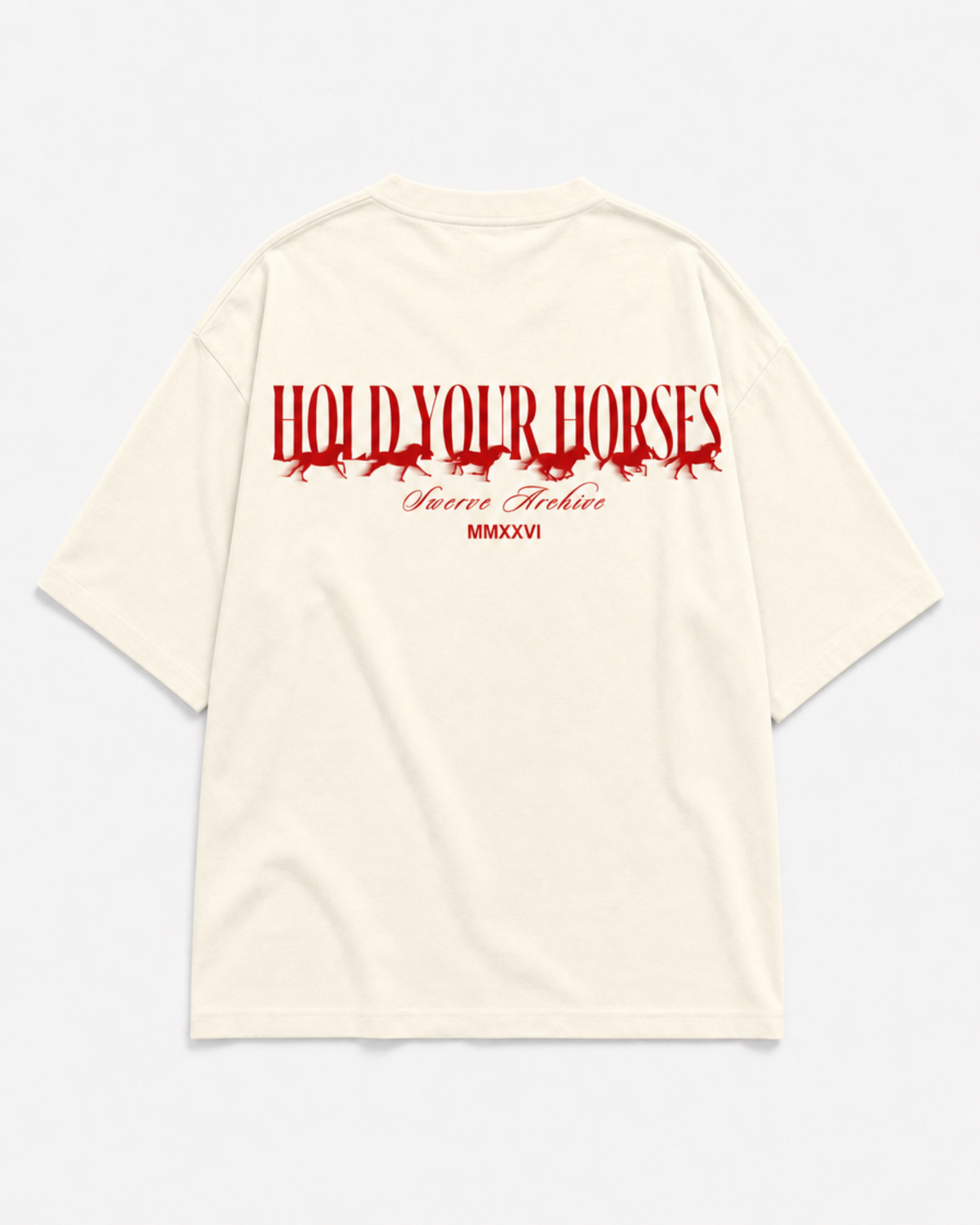 Oversized Fit Printed T Shirt