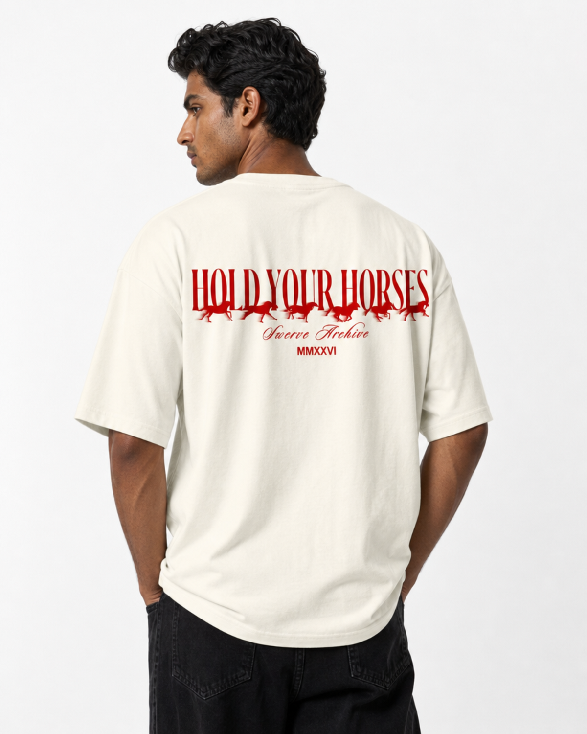 Oversized Fit Printed T Shirt