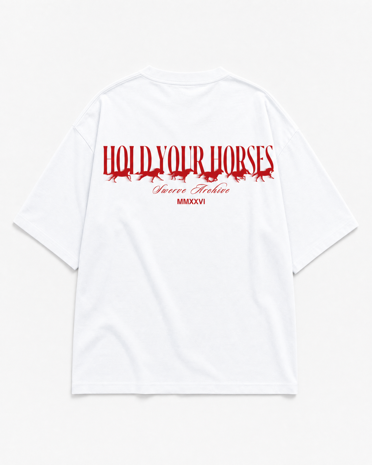 Oversized Fit Printed T Shirt