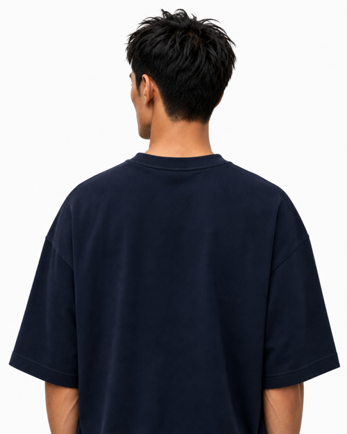 Oversized Fit Basic Heavyweight T Shirt