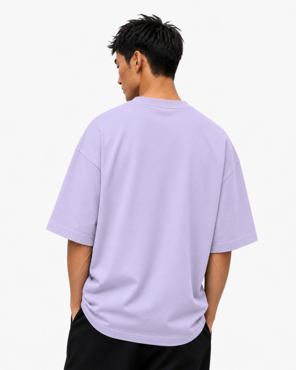Oversized Fit Basic Heavyweight T Shirt
