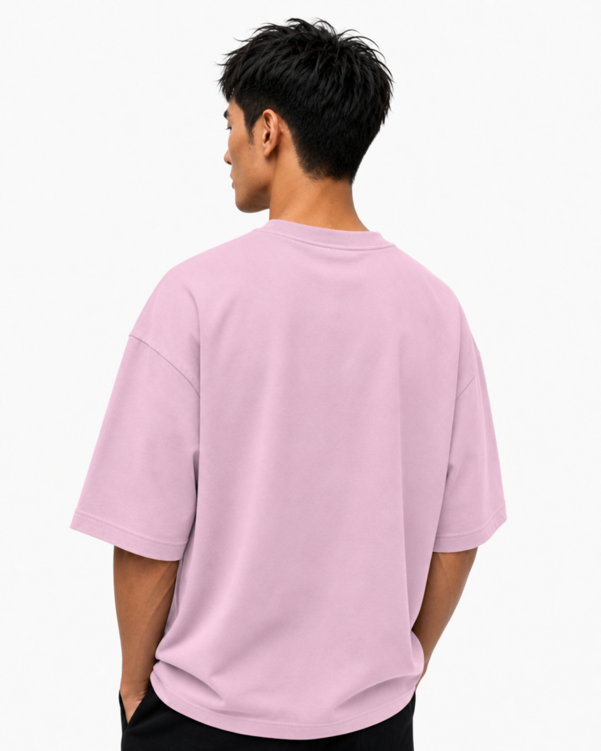 Oversized Fit Basic Heavyweight T Shirt