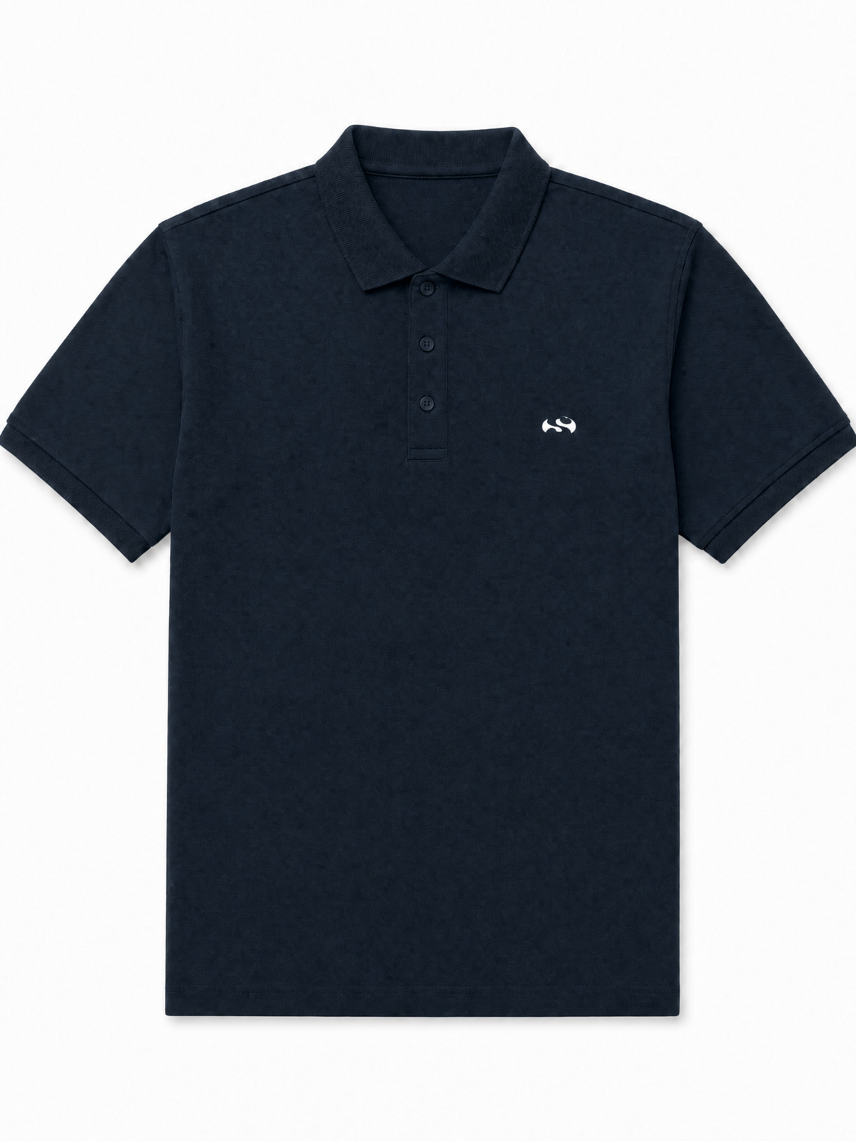 Regular Fit Airtex-Knit Polo Shirt