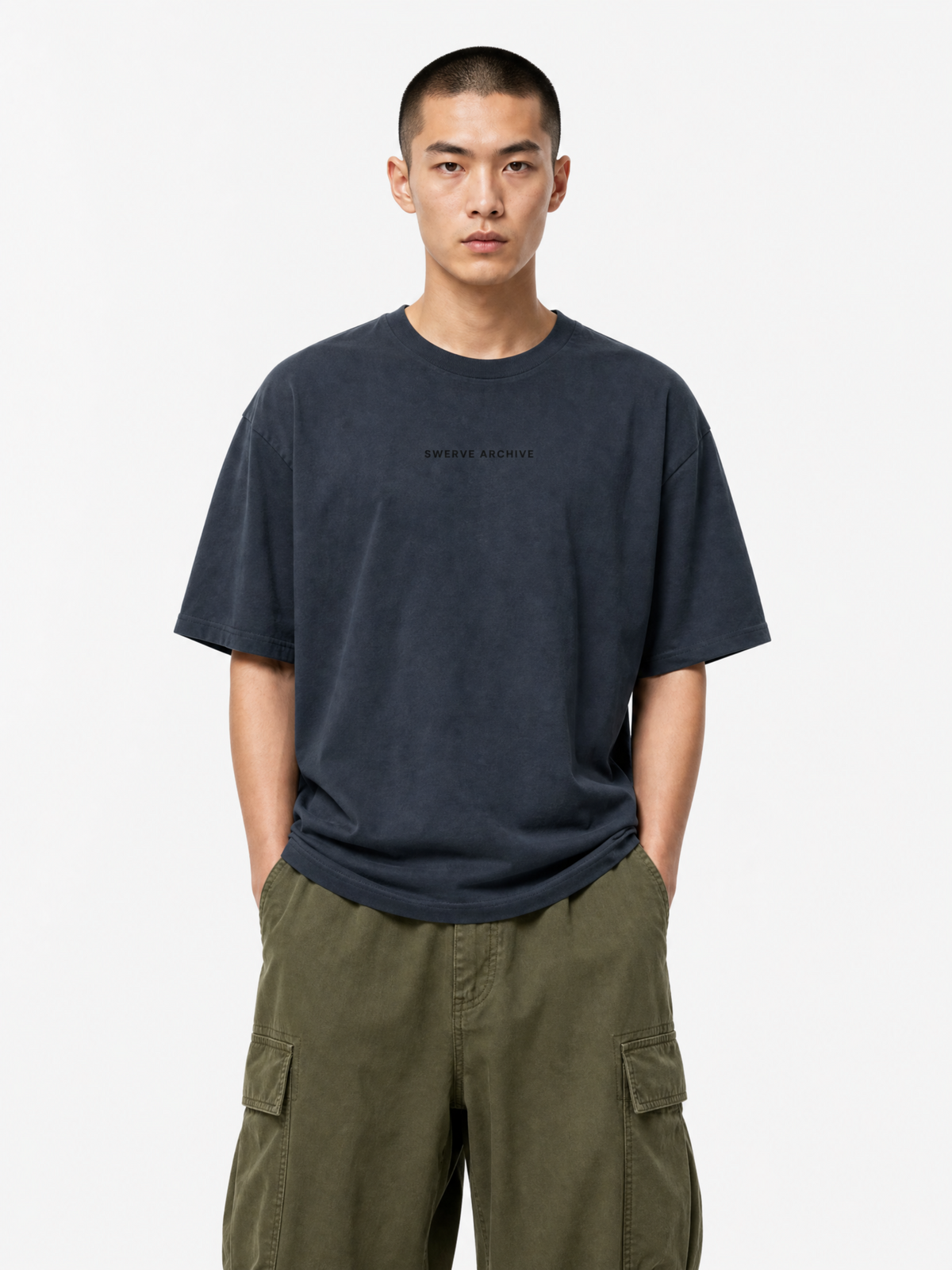 Oversized Fit Printed T Shirt
