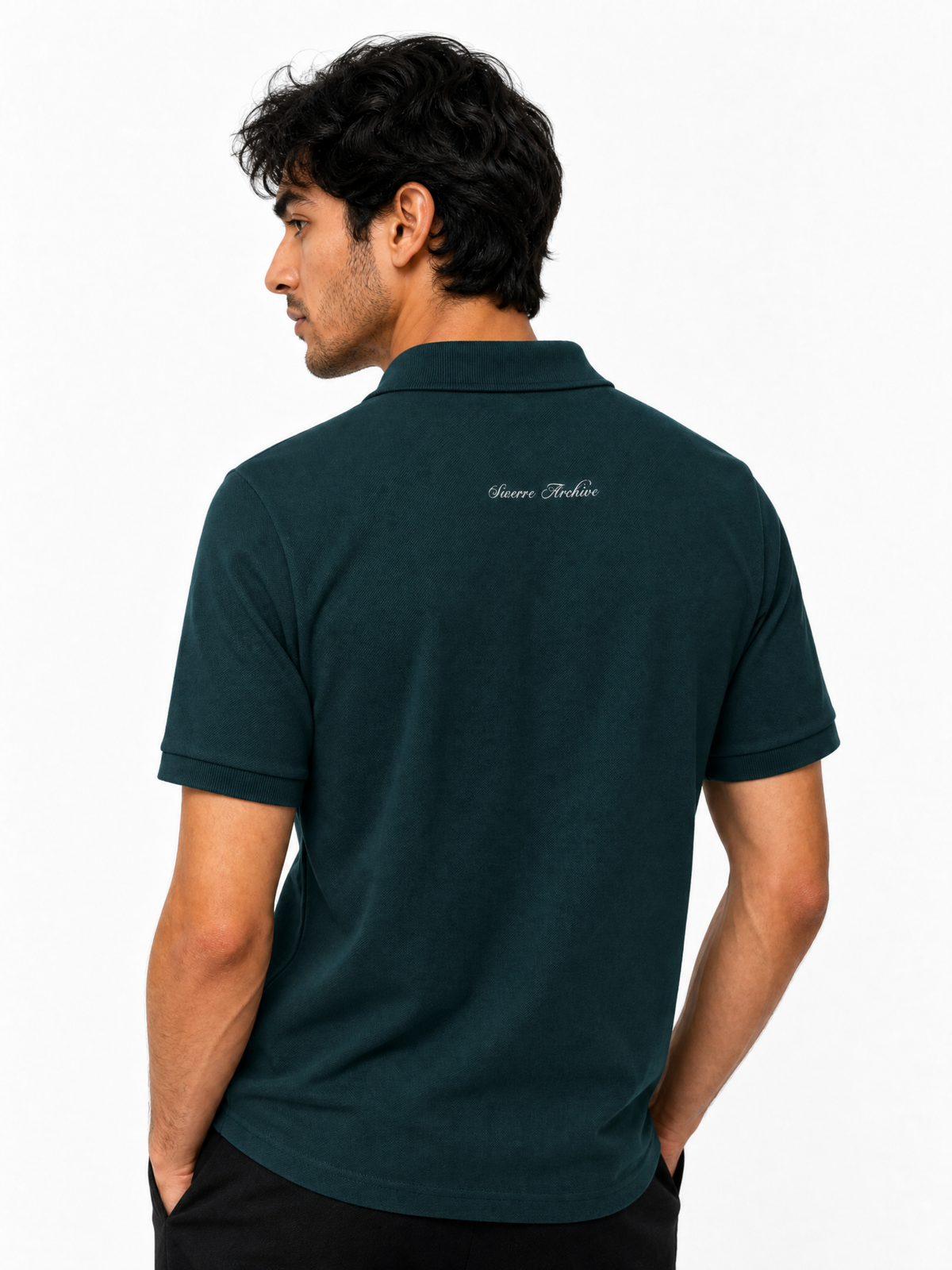 Regular Fit Airtex-Knit Polo Shirt