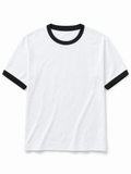 Regular Fit Basic Ringer T-Shirt