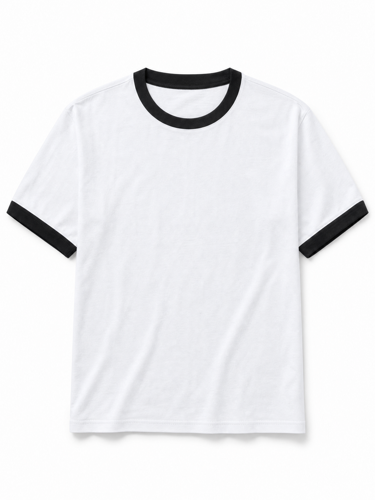 Regular Fit Basic Ringer T-Shirt