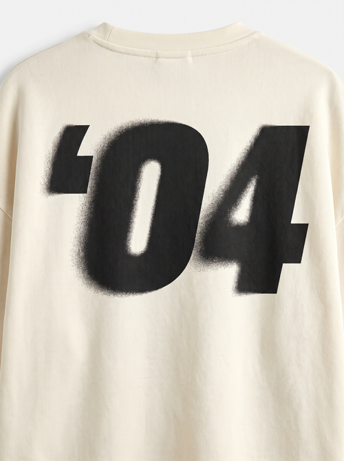 Oversized Fit Printed T Shirt