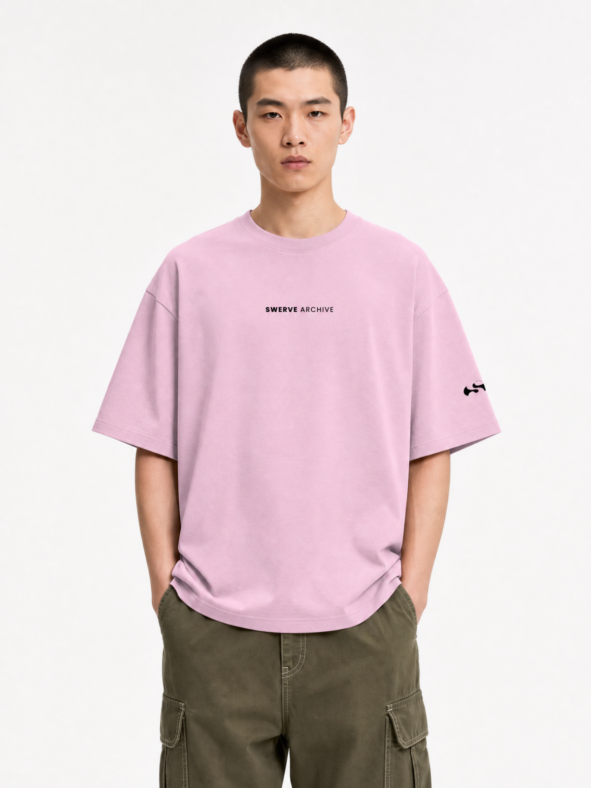 Oversized Fit Printed T Shirt