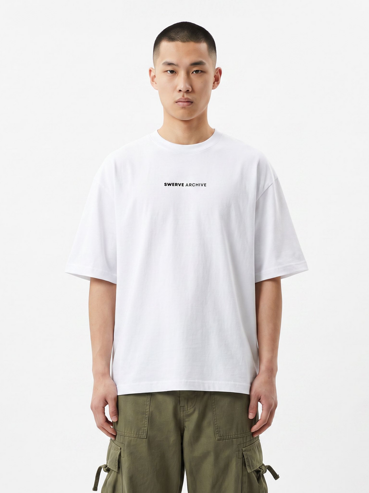 Oversized Fit Printed T Shirt